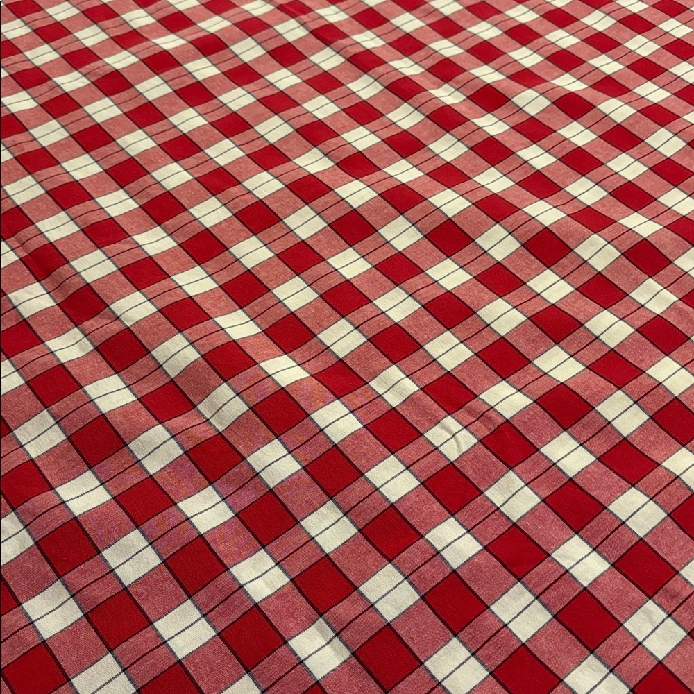 Longaberger Tablecloth in Picnic Plaid Red White Blue excellent condition - Picture 3 of 9